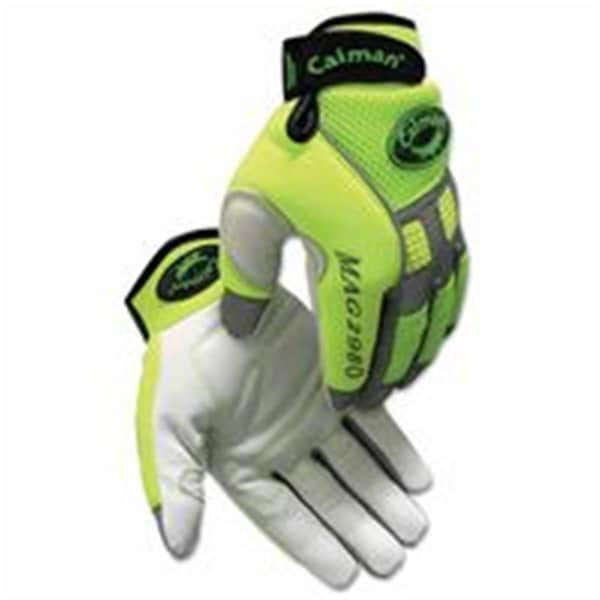 Keen Mech Glv Hi-Vis Goat Grain Palm - Hi-Viz Lime Green - 2X-L KE3691339 - main